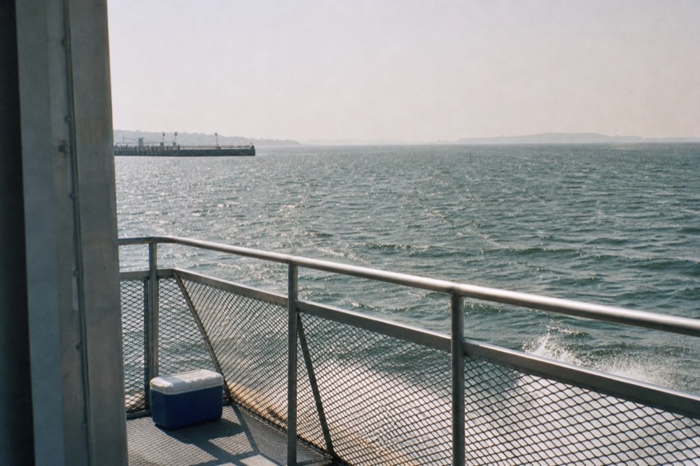 Key West Express ferry at sea, no text, no logos, no people